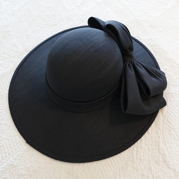 Bellissima Black Bow formal hat / millenary / main image 10